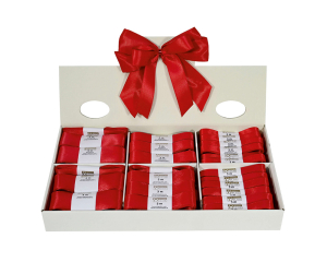 Display Kerstlint Rood 74 stuks