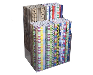 Display kadopapier gevuld 51x45x60cm