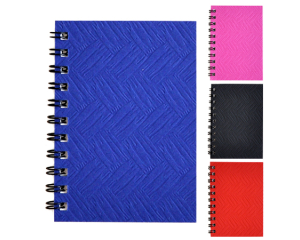 Notitieboek 10,5x16,5cm vlechtpersing