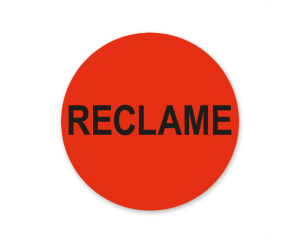 Rol etiketten - Reclame - 500 stuks