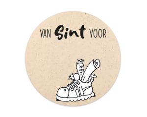 Rol etiketten - Sint Kado 500 - stuks