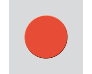 Rol etiketten - Rood - 1000 stuks