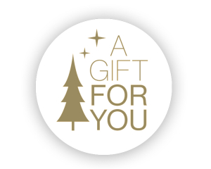 Rol etiketten A Gift For You X-mas 500 stuks