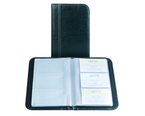 Visitekaarthouder Palermo zwart