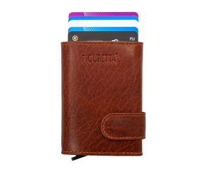 Figuretta Buffalo Leather Cognac