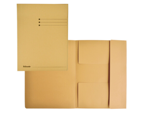 Opbergmap karton chamois