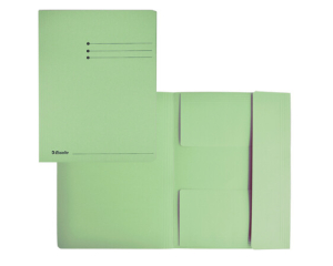 Opbergmap karton groen