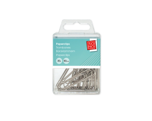 Paperclips 50mm zilver