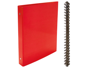 Ringband A4 23 rings rood