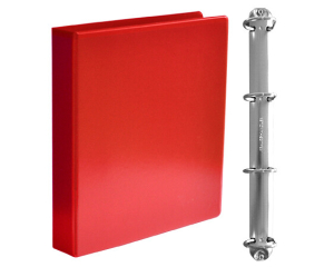 Ringband panorama 4-rings rood 30mm