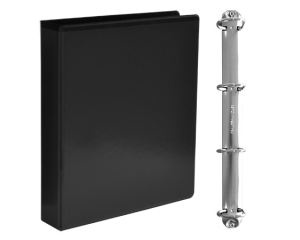 Ringband panorama 4-rings zwart 30mm