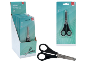 Schaar ronde punt zwart