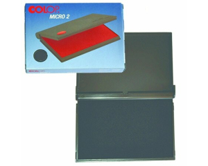 Stempelkussen 7x11cm zwart