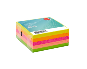 Zelfklevende memo's gekleurd 76x76mm 400 vel