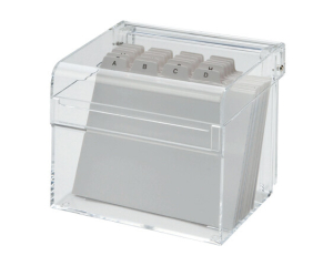 Maul Kaartenbakje Acryl A6