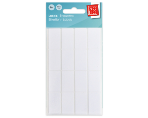 Etiketten wit 30x17mm 96 stuks #7