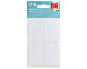 Etiketten wit 54x35mm 24 stuks #10