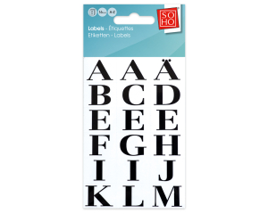 Plakletters A-Z 16mm 2 vel #45