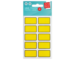 Diepvriesetiketten geel 50 stuks #36
