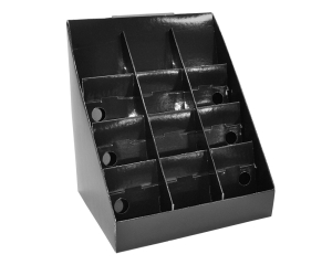 Lege etiketten display 12-vaks