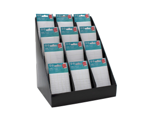 Display etiketten wit 240 stuks