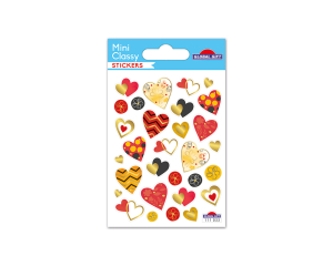 Sticker Crea hartjes