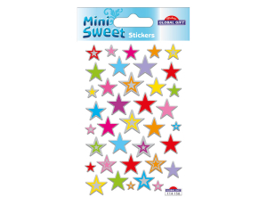 Sticker Sterren metal