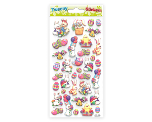 Paasstickers Tweeny feest