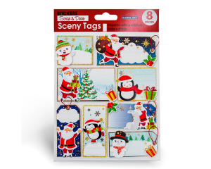 Gifttags Bambini X-mas 8 stuks