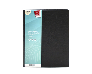 Receptiealbum zwart SOHO - 25x20cm