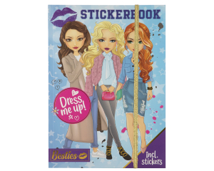 Besties - Dress me up- Stickerboek A4