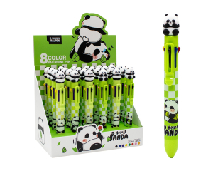 8 kleurenbalpen Panda