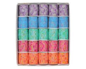 Sierlint geweven patroon1cmx10m