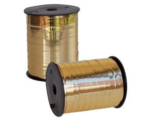 Klos sierlint metallic goud 1cm breed