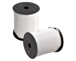 Klos sierlint wit 0,5cmx500m smal