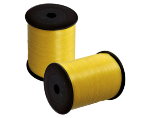 Klos sierlint geel 0,5cmx500m smal