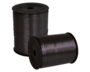 Klos sierlint zwart 0,5cmx500m smal