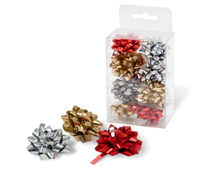 Starbows Red X-mas 35mm 12 stuks