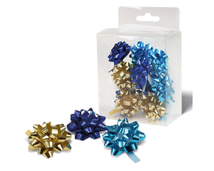 Starbows Midnight Blue X-mas 35mm 12 stuks