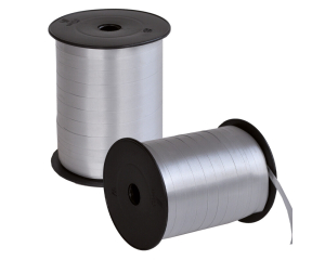 Klos sierlint zilver 1cmx250m breed