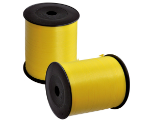 Klos sierlint geel 1cmx250m breed