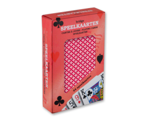 Speelkaarten Premium rood