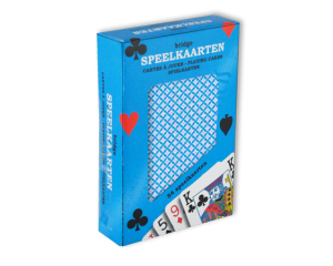 Speelkaarten Premium blauw