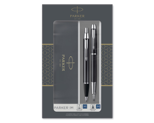 Parker Set IM Black balpen + vulpen CT
