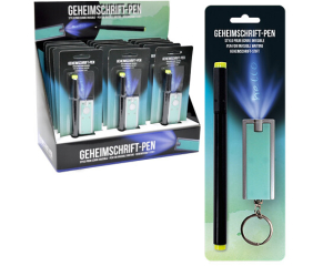 Geheimschriftpen met sleutelhanger