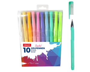 Gelpennen Pastel 10 stuks ALLROUND
