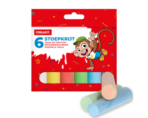 Stoepkrijt 6 stuks KIDS