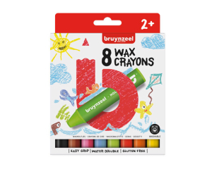 Bruynzeel Kids waskrijt 8 stuks