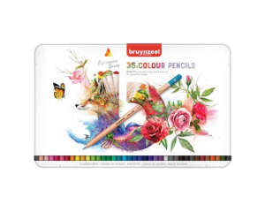 Bruynzeel Expression kleurpotloden in blik 36 stuks