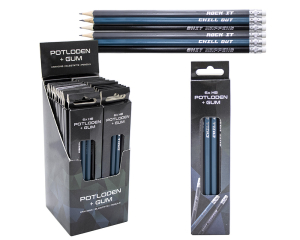 Potlodenset HB+gum SOHO Street